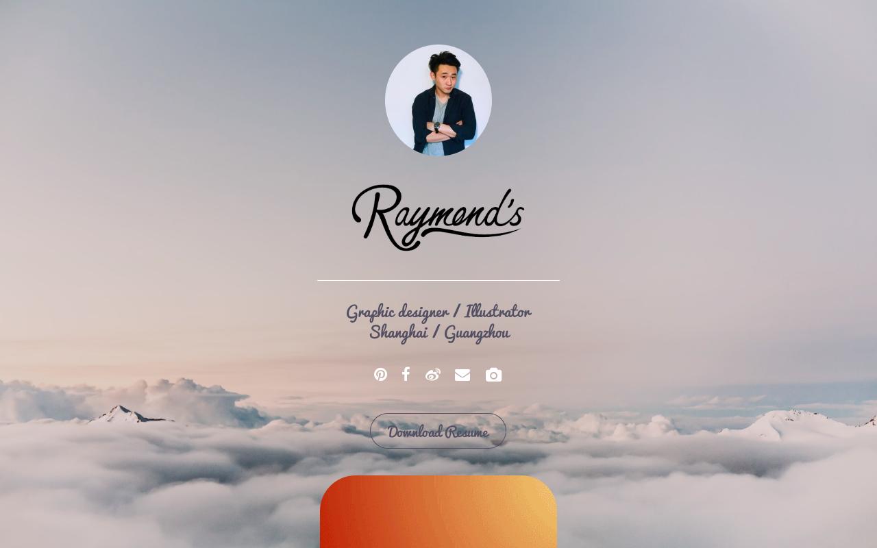 Carrd profile picture for @raymond